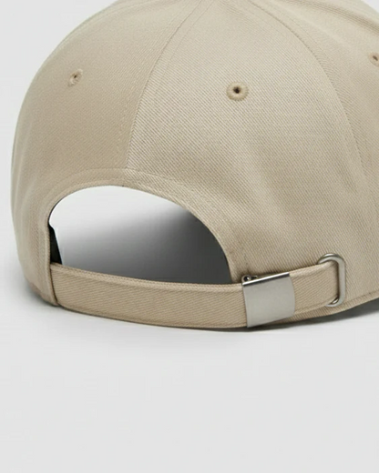 NY Suede Cap – Blue & Beige Premium Baseball Hat