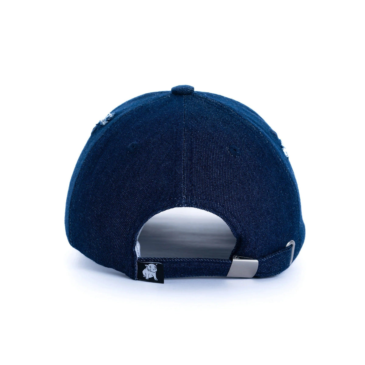 Distressed Denim Cap – Vintage Washed Streetwear Baseball Hat